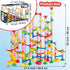 232 PCS Marble Run Premium Set - STEM Educational Building Block Toy with 45 Marbles for Kids