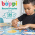 Animals Around The World Round Jigsaw Puzzle, 150 Pieces for Children Ages 5-8, 100% Recycled Card