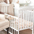 4 Pack Set 52'' 28" Peryiter Crib Sheets for Baby Brown Silly Goose Soft Baby Bed Sheet x Nursery Crib Sheets