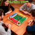 URYAZO 4 8 Shut The Box Game Player Classics Dice Game Family Wooden Board Games Table Math Entertainment Dices
