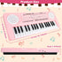 37 3 4 5 6 M SANMERSEN Kids Keyboard Piano Keys Early Learning Instrument with Microphone Toy for Girls Boys Birthday