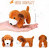 Sosation 20 Pcs Mini Plush Stuffed Puppy: Soft Plush Dog Party Favor Gift Toy for Kids and Goodie Bags
