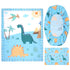 Set Boys-3 Sets Set UOMNY Crib Bedding for Piece Dinosaur Baby Boys Crib Bedding with Baby Comforter Crib Sheet