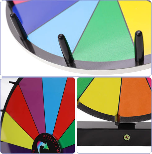 Prize Wheel Pegs & Red Pointer Replacement Kit for Trade Show Carnival Party Pub
