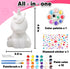 3 4 5 6 7 8 9 10 11 12 13 FUNZBO Paint Your Own Unicorn Lamp Kit - Arts and Crafts Supplies Painting for Kids Teens