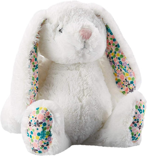 Juvale Stuffed Bunny with Floppy Ears, Plush Animal Rabbit Toy for Kids, Easter Gifts, 13 X 6 X 19 inches