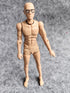 1/12 Scale Eyeglasses for 6-Inch Male Action Figure Body Doll (Blue)