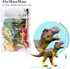 Set, 6 7 Inch 6 Pack OuMuaMua Dinosaur Toys, Plastic Dinosaur Figure Ideal Education Toys for Kids, Including T-Rex