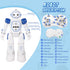 LENGTOUQ Programmable 3 4 5 6 7 8 9 Robots Toy for Kids with Wireless Remote Control and Gesture Sensing, Walking