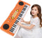 MusicForset Kids Piano Keyboard with Microphone, 49 Keys Portable Electronic Piano Keyboard for
