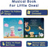 13 28-Button 1-3 LEARNING BUGS Bedtime Songs Timeless Lullabies for Little Ones, Musical Books for Toddlers, Music