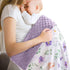 30 40 Inch(75x100cm) BORITAR Baby Blanket Super Soft Double Layer Minky with Dotted Backing for Girls, Receiving