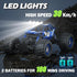 1:10 48+ 4WD 2 80Mins BananMelonBM Scale Remote Control Car, KM/H High Speed Amphibious RC Monster Truck, Waterproof