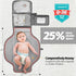 Portable Diaper Changing Pad - Changing Pad Portable with Wipes Pocket, Waterproof Diaper Changing Mat, Portable
