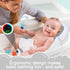 6 babove Baby Bath Support | Newborn Bathtub,Ideal for Babies Less Than Months Old with Thermometer Baby Bather, Baby