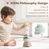 1-39 2 6-12 1 6 Set evoceler Stacking Toys for Toddlers Stacking Blocks with Rattles & Teethers, Soft Balance Learning