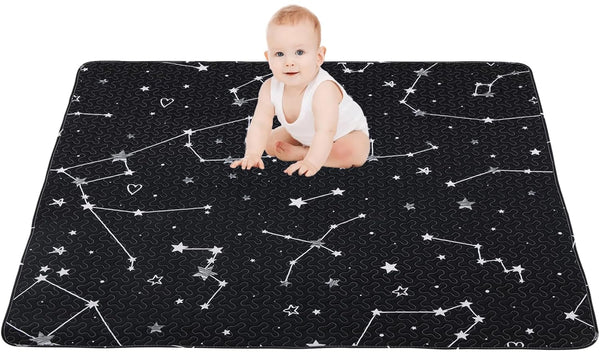 50x50 Play Mat for Playpen Foldable Baby Play Mat Large Tummy Time
