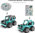 Jixin Xyzhi 3D 194-Piece Set 8-16 Buildable Metal Engineering Kit STEM for Ages Develops Logic Skills DIY Project Ideal