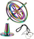 Gyroscope Toy Metal Anti Gravity Rotating Desk Gyroscope, Flying Motion Balance Physics Educational Training Gift