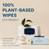 #1 100% 99% 560 Count (8 Packs) BEBESUP- Koreas Signature Eco Baby Wipes- Plant-Based Drinkable Water-Based Unscented