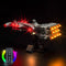 Upgraded LED Light Kit for Lego Tantive IV Building Set, Remote Control Version Compatible with Lego 75376
