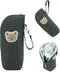 Generic Cute Bear Portable Thermal Bottle Bag with Handle Aluminum Foil Hanging Insulation