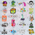 DETICKERS Gaming Stickers for Boys, 50 PCS Waterproof Vinyl Stickers for Video Game Water Bottles
