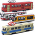 OTONOPI Toy Train Set - Subway Bullet Train High Speed Locomotive Engine Die Cast Model Car for Kids, Pack of 4