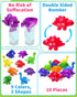 3-5, 3 4 5 Number Dinosaur Toys for Kids Montessori Educational Toys for Year Old Boy Girl Gifts, Preschool Learning