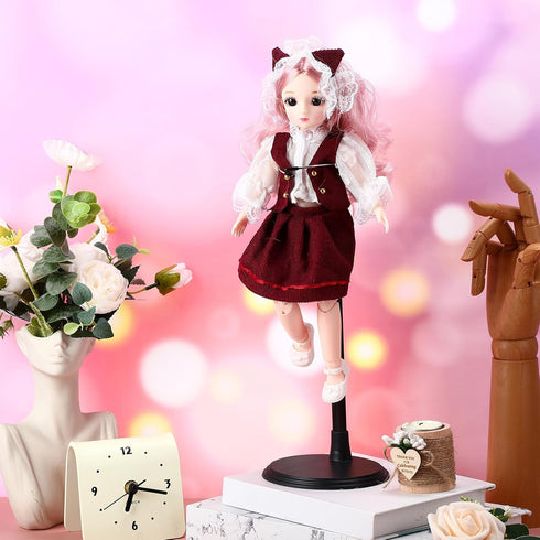 12 14 18 Inches Yaocom Pcs Adjustable Doll Stand Display Holder for to Action Figure Stands with Expandable Waist Wire
