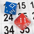 LEARNING ADVANTAGE Subitizing Dice - Set of 6, Hands-On Math Manipulative for Early Numeracy, Math Games for Kids.
