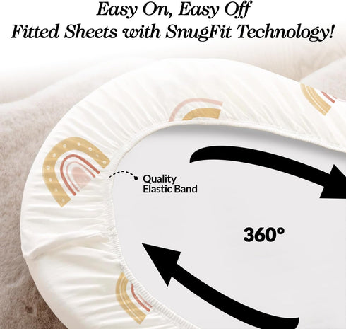 100% 3 Pack (33 20 Inches) Organic Cotton Bassinet Sheets - x Baby Delight - GOTS Certified, Soft Breathable Percale