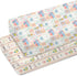 Bright Summer Beach Girly Baby Crib Sheets for Girl 52x28In Tropical Lemon