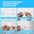 4 Pack Child Safety Strap Locks for Cabinet, Fridge, Ovens, Toilet, Drawer, Trash Can with Strong Adhesive