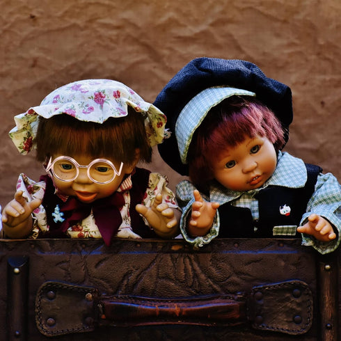 NUOBESTY 20pcs Mini Glasses Doll Dress Up Accessories, Tiny Eyeglasses for Dolls, Miniature Things for Doll Costumes