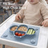 Set ROCCED Suction Plates for Baby Placemat Spoon Fork for Toddlers, Silicone Baby Plates with Suction Baby Dishes