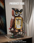TYCOLE Set, 8-14 (964Pcs) Owl Clock Building Blocks STEM Building Toys with Functional Clock, Collectible Bird Display