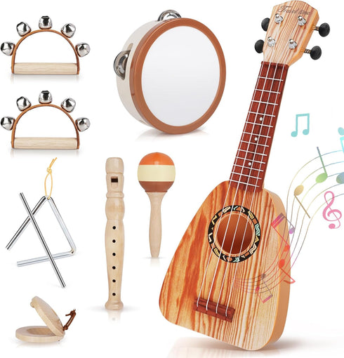 Kids Guitar Set - Musical Toys for 2 3 Year Old Boy