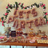 LaVenty 12 PCS LET'S PAR TEA Balloons, Tea Party Birthday Banner Decorations, Baby Shower First Birthday Decoration