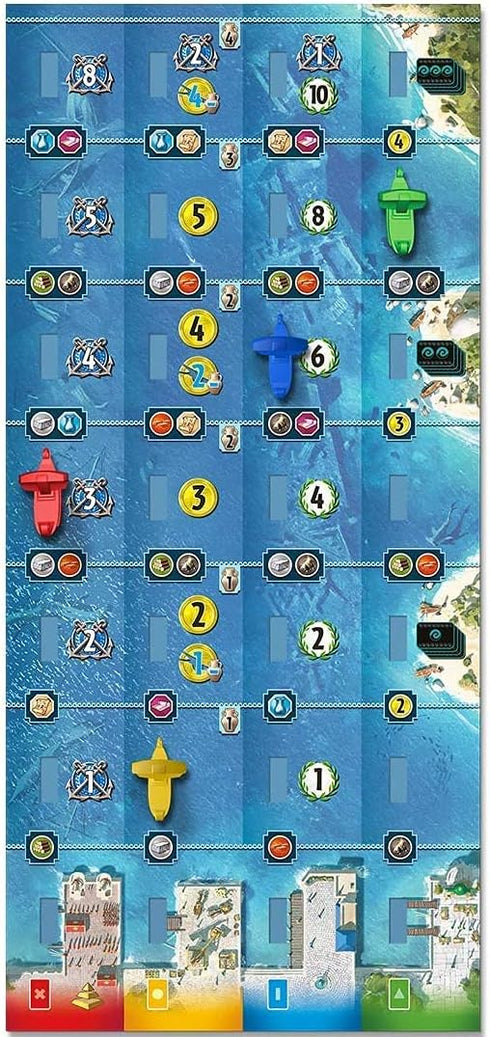 7 Wonders Armada Board Game EXPANSION (New Edition) | Family Strategy Game for 3-7 Players Ages 10+