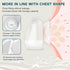 MAGEPAPA Wearable Manual Breast Pump, Lightweight & Portable Design, Food-Grade BPA-Free, Perfect for On-the-Go Nursing