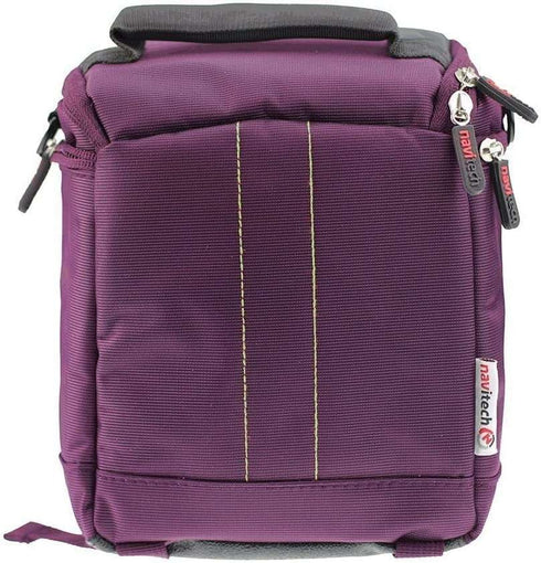Navitech 5000 Purple Baby Monitor and Camera Carry Case Bag Compatible With BT Video Baby Monitor