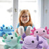 DYBFONO 10.8 Axolotl Plush Toy, Soft Cute Axolotl Stuffed Cotton Plush Pillow Kawaii Salamander Animal for Boys Girls