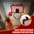 Basketball Hoop Indoor - Mini Basketball Hoop with 7 LED Lighting, Scoreboard, Over Door Foldable Basketball Toys