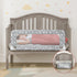 NUTIKAS Crib Rail Guard for Toddlers - 35.4" Toddler Bed Rails Convertible