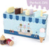 Wooden Ice Cream Toy Set, Pretend Play Food Toys, Ice Cream Counter for Kids, Kitchen Accessories for Toddlers