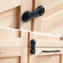 Child Safety Cabinet Locks (10 Pack) - Baby Proofing Latches for Drawers, Toilet Seat, Fridge, Oven with 10 Adhesives