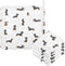 vvfelixl Baby Cotton Washcloths Black Dachshund Infants Bath Towel for Unisex Face