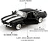 1/36 Scale Chevrolet 1969 Camaro SS Diecast Cars, Pull Back Vehicles, Cars Gifts for Boys Girls