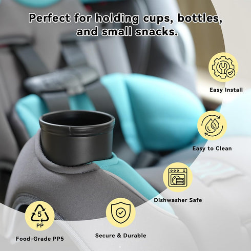 YENANA 1st C6577 C6474) (2 Cup Holder Replacement for Safety EverFit/Grow and Go, for Maxi-COSI Pria, and for Cosco
